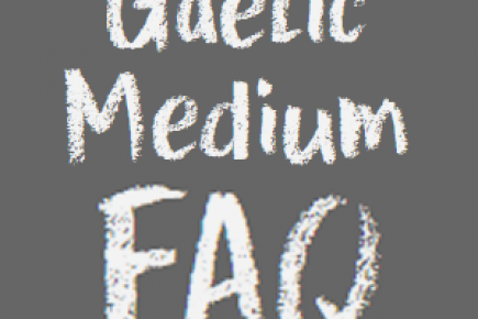 What is Gaelic-medium education?