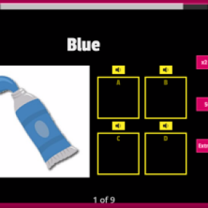 Link to 'colours' word challenge Link to 'colours' word challenge