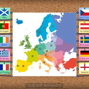 Link to 'European Countries' word challenge