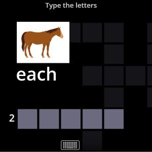 Farm animals crossword graphic